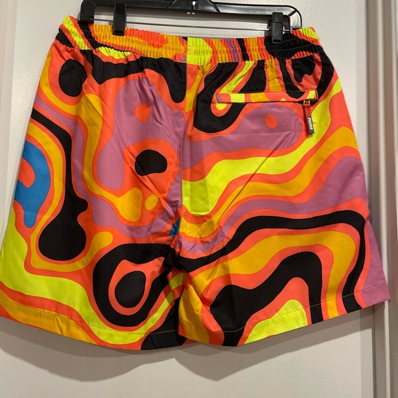 Puma Swim/Active Neon Lava Short- Men’s Size Large - Picture 5 of 7